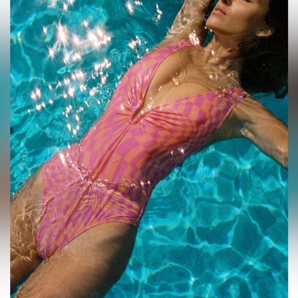 NWT Zara Printed Swimsuit - Picture 3 of 8